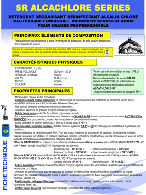 SR ALCACHLORE SERRES
